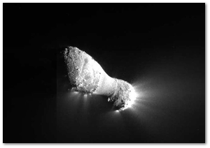 Asteroids don't do this.  Source