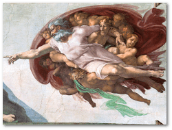 Although in the 1500s even Michelangelo had to be cagey about showing God inside the human brain.