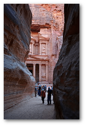 That battle may or may not have happened here, but the Nabataeans definitely built this place.  No word on whether Junior helped out.