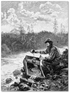 Gold isn't the only thing you might find in a placer deposit.  