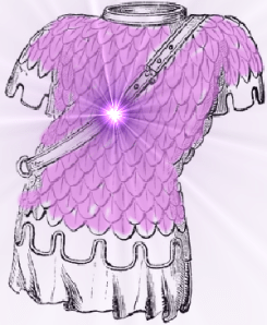 A king might wear it...not a "merry messenger."