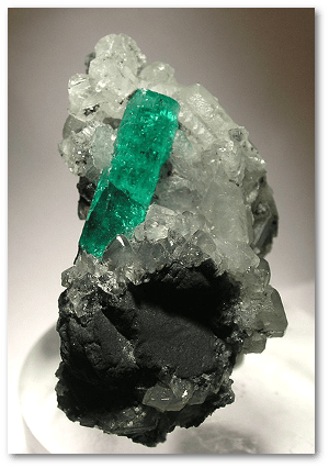 And rightly so, for emerald crystals do grow in quartz.  