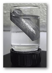 Lithium is light enough to float in oil, so it's usually stored in hydrocarbon jelly.  Source