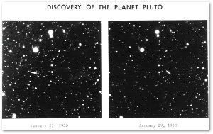 Pluto wasn't exactly Captain Obvious.  Source