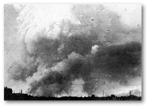 The Hiroshima firestorm. 